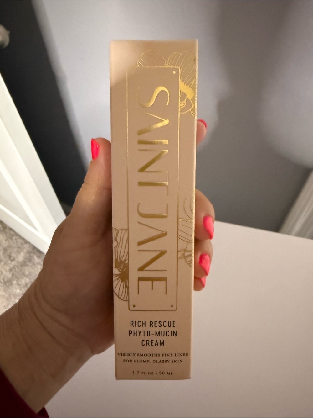 Saint Jane Rich Rescue Phyto-Mucin Cream — Pink